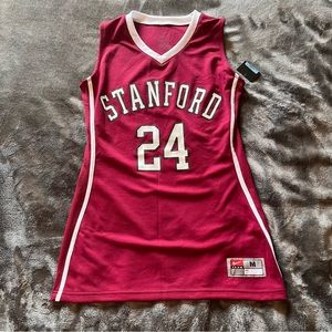 Stanford Cardinal Basketball Jersey Women's Medium Maroon Nike Dri-Fit NWT